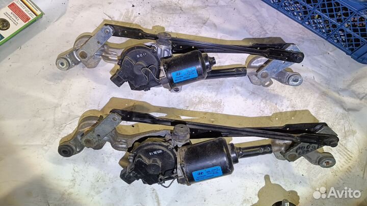 Трапеция стеклоочистителя kia rio3 solaris в сборе