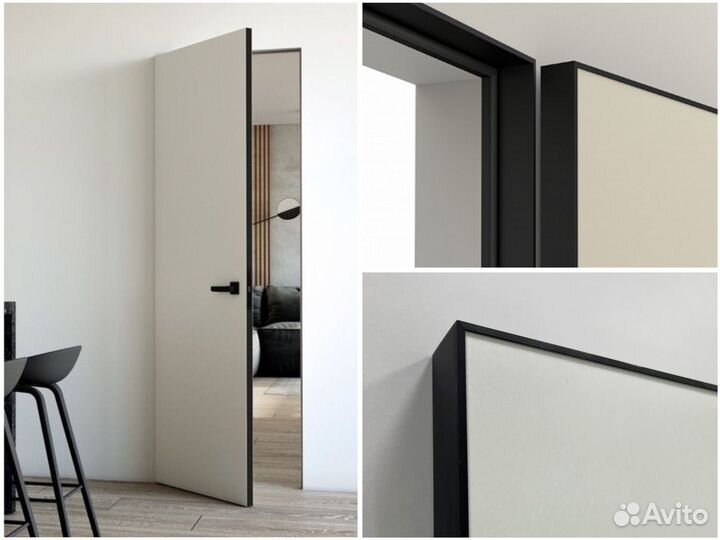 Дверь скрытая под покраску