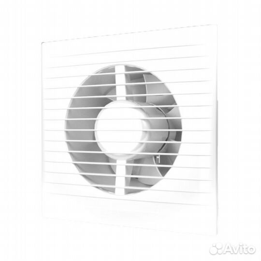 Вентилятор осевой с тяговым выкл. и обратным клап