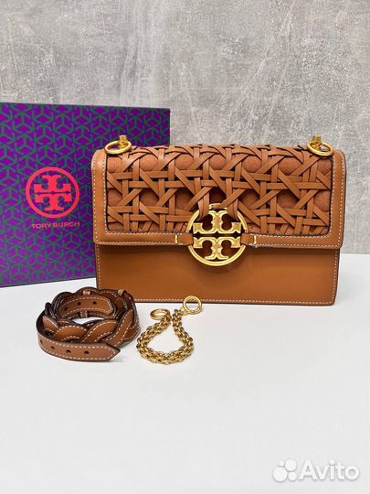 Сумка женская кожаная кроссбоди Tory Burch новая