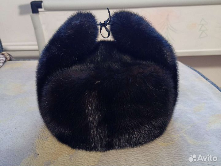 Норковая шапка мужская