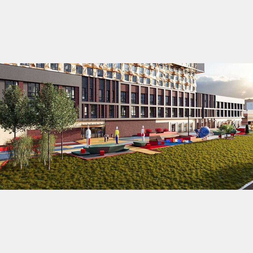 1-к. квартира, 33,7 м², 26/28 эт.