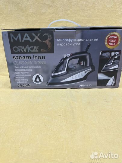 Электрический мощный паровой утюг ORM-113 MAX-3