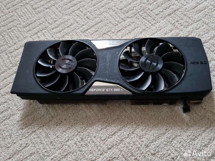 Охлаждение видеокарты 980Ti
