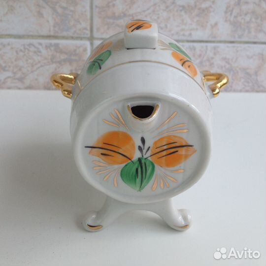Сысерть бочонок для вина фарфор СССР 70е Винтаж Кл