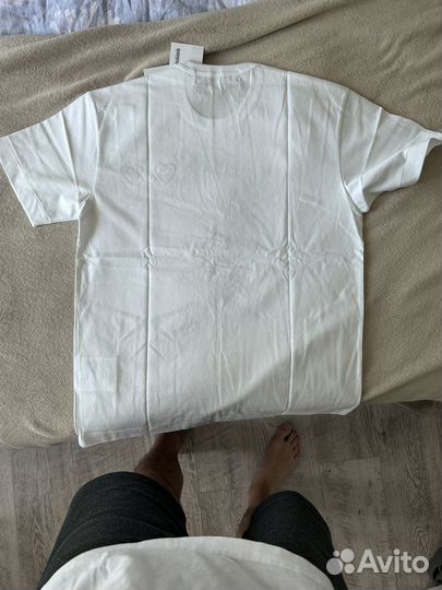 Футболка Comme Des Garcons Play white/black