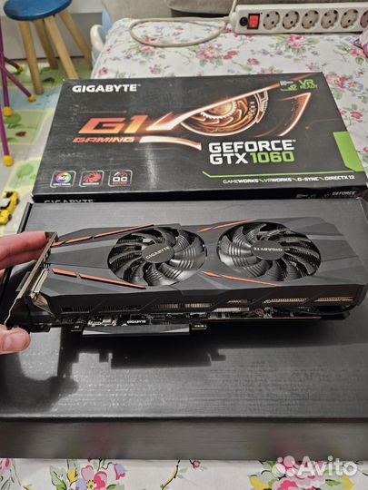 Видеокарта gtx 1060 3gb gigabyte