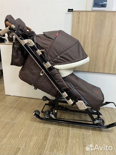 Санки коляска ника 7 8k