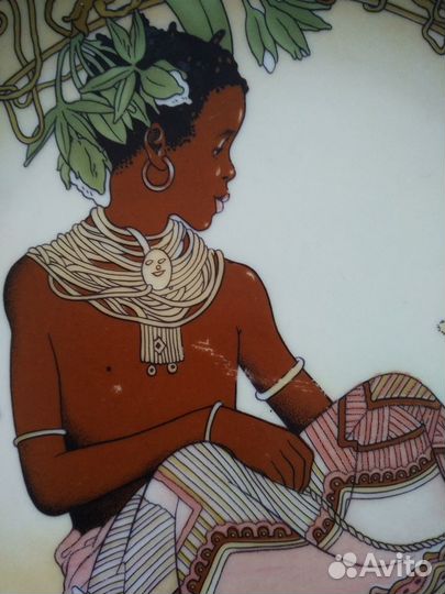 Тарелки Villeroy Boch. Дети Мира №3. Германия