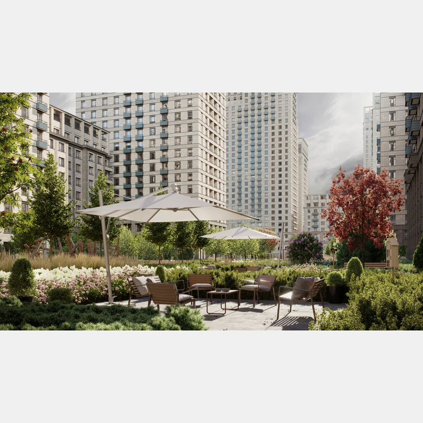 2-к. квартира, 57,5 м², 20/31 эт.