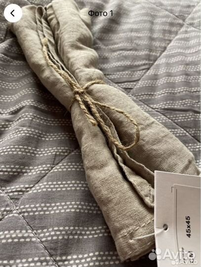 Льняные салфетки h&m home