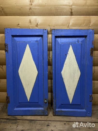 Пара Филенок Ромб Деревянные Резные