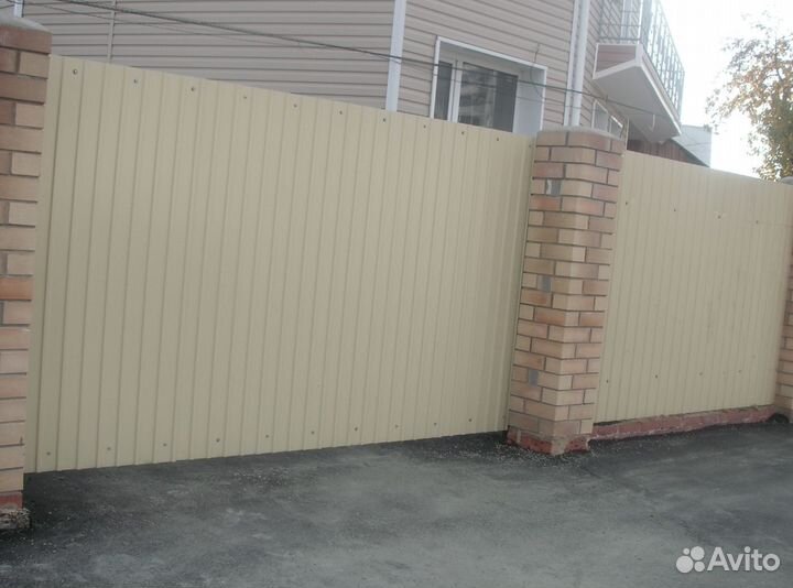 Профнастил С8 окрашеный, м2