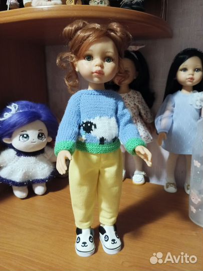 Кукла Paola reina, Кристи с буклями