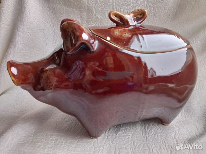 Свинка керамическая для запекания 2,5 л