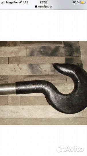 Крюки крановые блоки монтажные