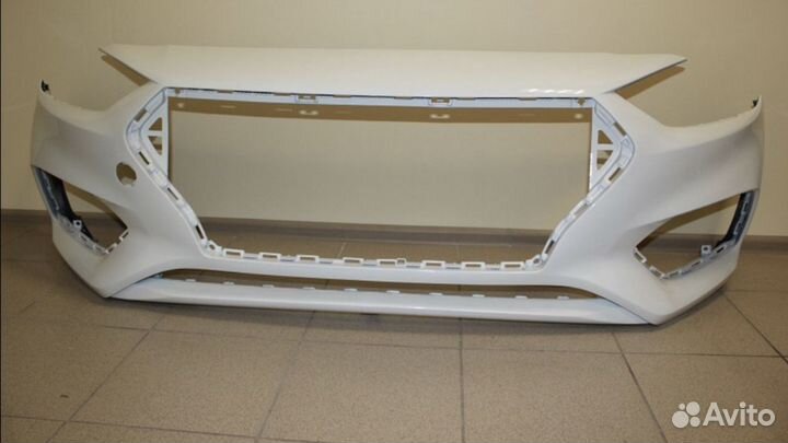 Бампер передний Hyundai solaris 2