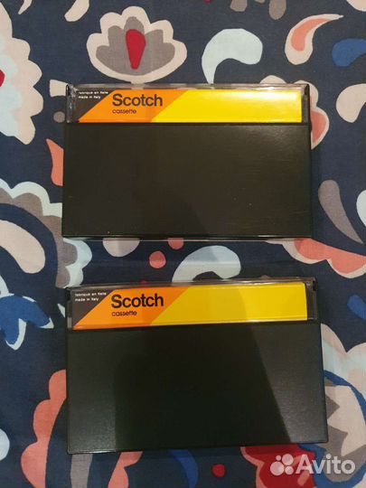 Аудио-кассеты Scotch Superferriс с записью, 70е гг