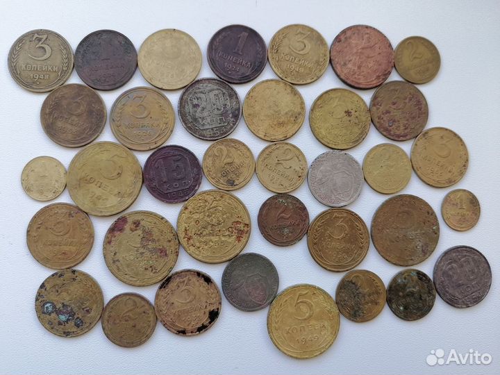 Обмен советскими монетами