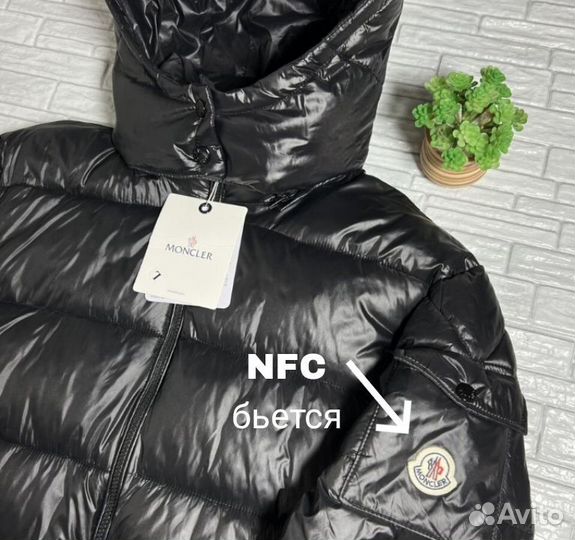 Куртка пуховик на мальчика с капюшоном Moncler