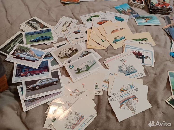 Советские календарики