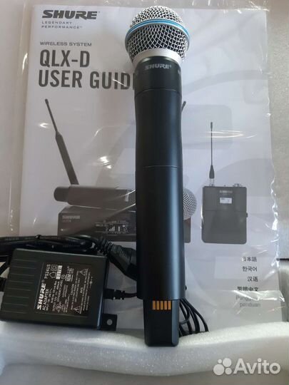 Радиомикрофон Shure QLX-D4 beta SM58