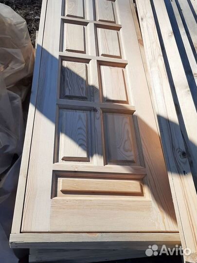 Двери деревянные (сосна),цены и размеры в описании