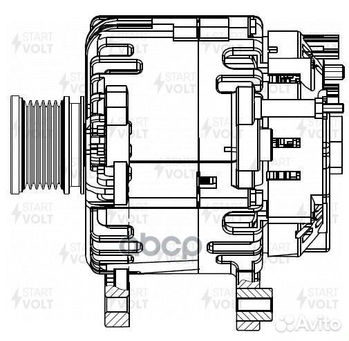 Генератор для а/м VAG Transporter T5 (03) /Craf