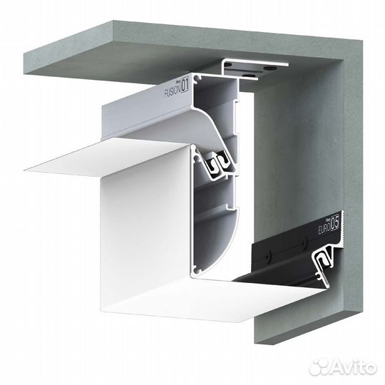 Профиль fusion 01 пф 6989 Бесщелевой