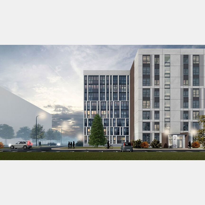 2-к. квартира, 65 м², 6/8 эт.