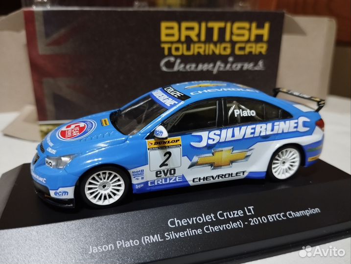 Модель автомобиля Chevrolet Cruze 1:43