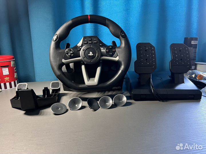 Игровой руль hori RWA racing wheel apex