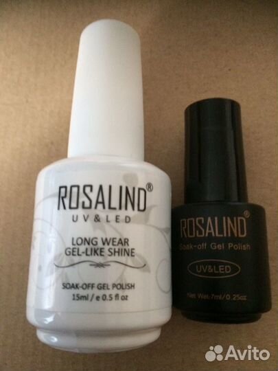 Финишное покрытие для гель-лака Rosalind 15+7 ml