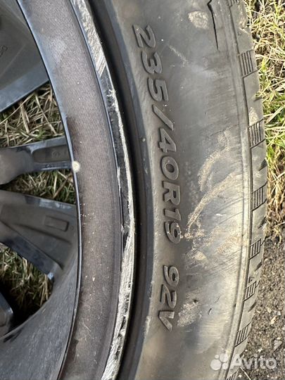 Диск с шиной hankook kinergy gt 235/40R19