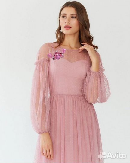 Брошь ручной работы «Мотылёк»