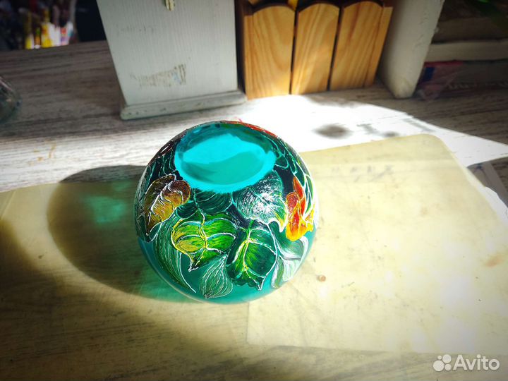 Декоративная ваза ручной работы