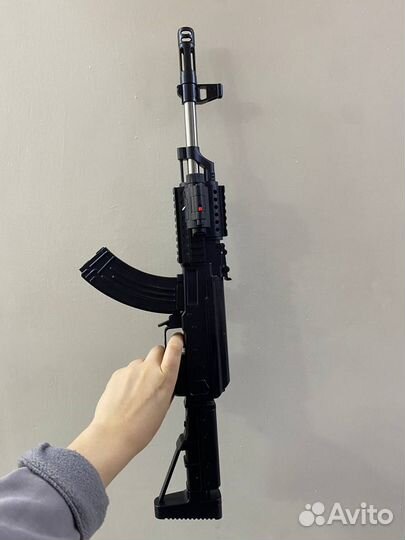 Детский автомат Калашникова ак 47 стреляет пулькам