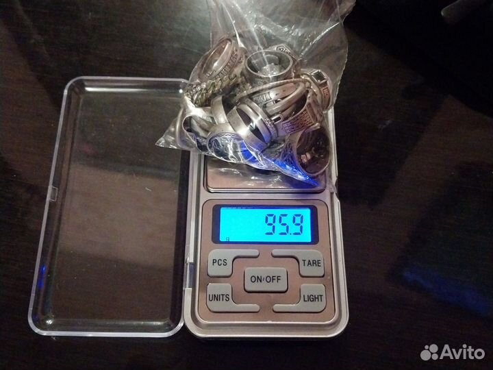 Кольцо серебро 925 лом