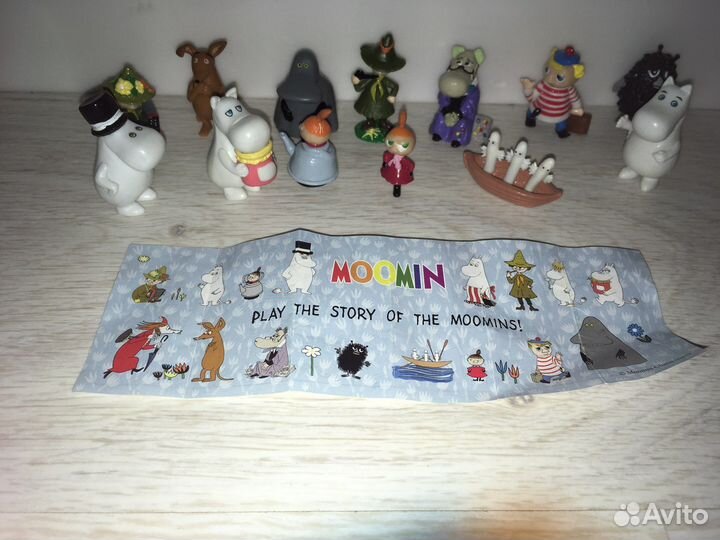 Киндер сюрприз Ландрин Муми Тролли Moomin