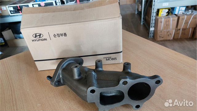 Коллектор выпускной D4BH Hyundai Starex