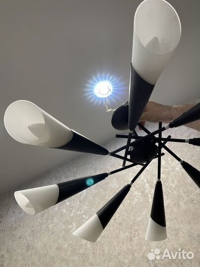 Люстра потолочная подвесная бу