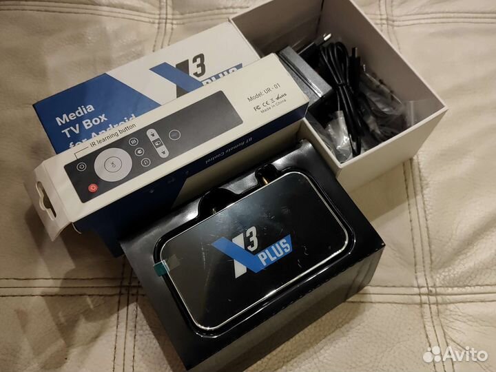 TV приставка Ugoos X3 plus + пульт (новые)