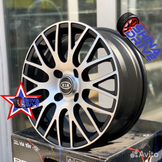 Диски Kia Hyundai R16 4x114,3 Black matt