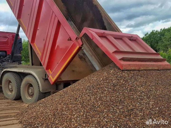 Щебень \ Песок \ Земля строительный от 3кубов