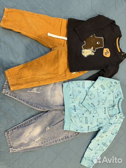 Вещи пакетом на мальчика 86-92
