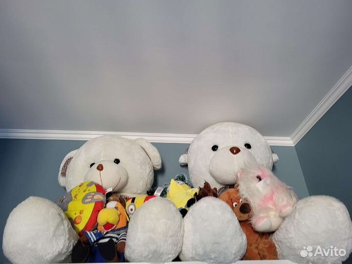 Плюшевый медведь 1 метр