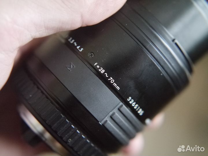 Sigma pentax 28-70mm f 3,5-4,5 автофокус