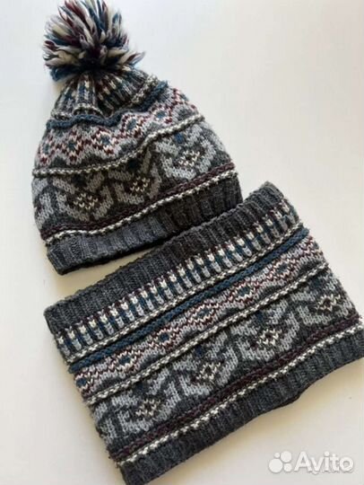 Шапка и снуд zara