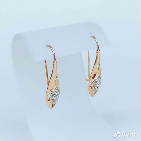 Золотые серьги