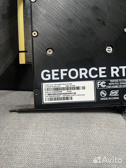 Видеокарта GeForce RTX 4070 Dual OC 12GB